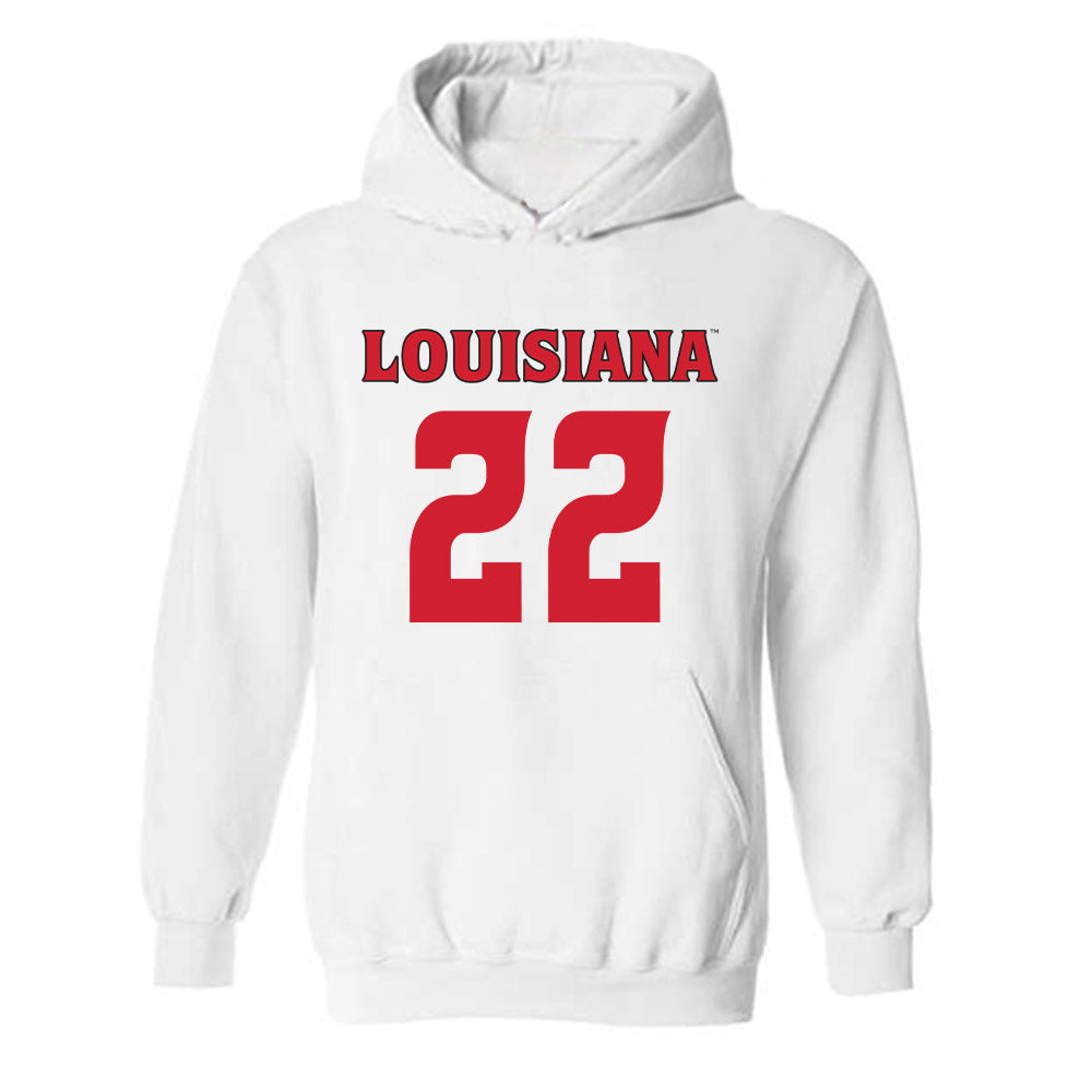 Louisiana - NCAA Football : Kevin Malone - Sports Shersey Hooded Sweatshirt-0