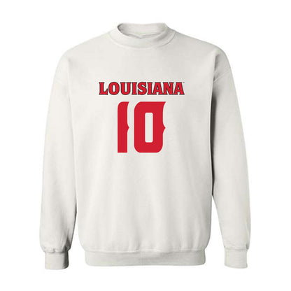 Louisiana - NCAA Football : Russell Babineaux - Sports Shersey Crewneck Sweatshirt-0