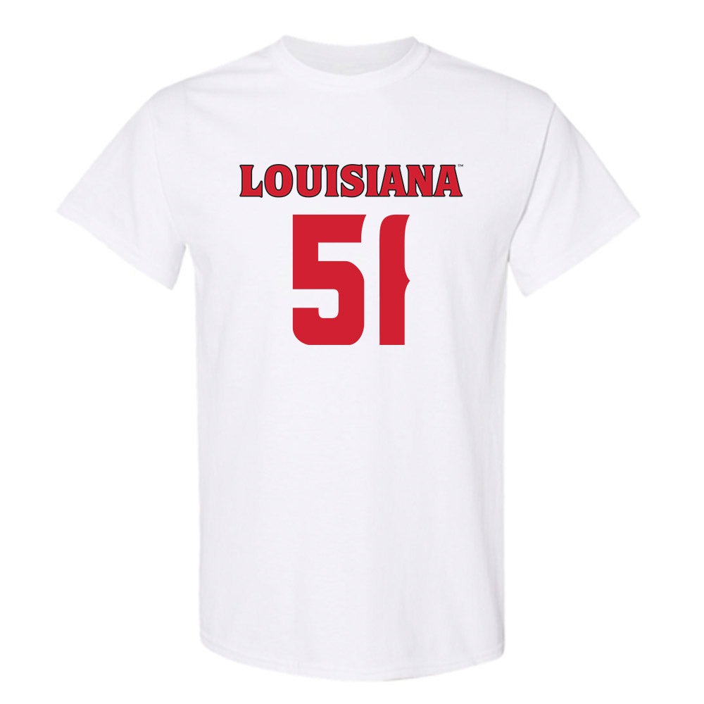 Louisiana - NCAA Football : Hayden Darbonne - Sports Shersey T-Shirt-0