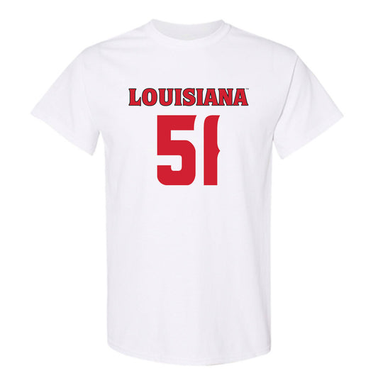 Louisiana - NCAA Football : Hayden Darbonne - Sports Shersey T-Shirt-0