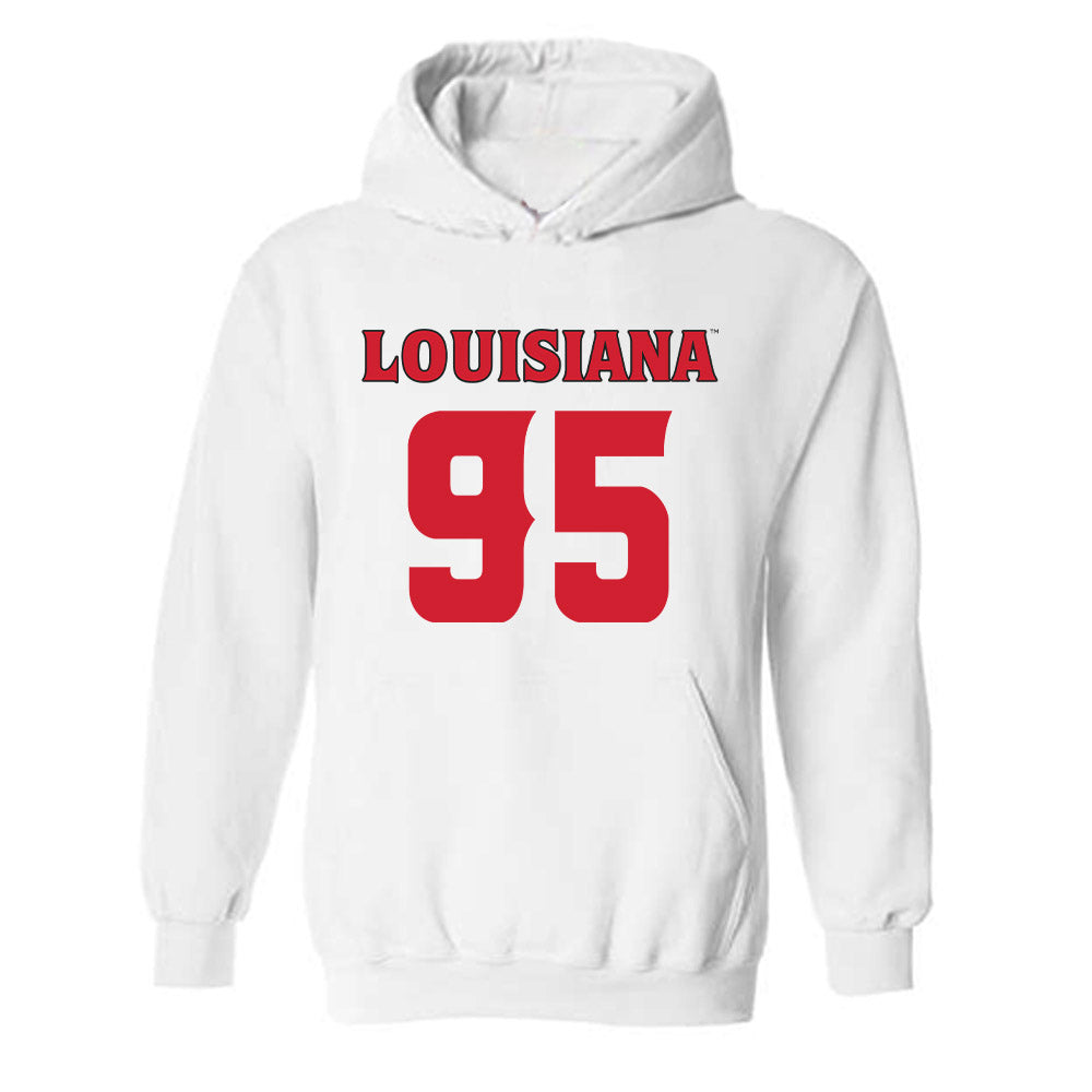 Louisiana - NCAA Football : Maxie Baudoin - Sports Shersey Hooded Sweatshirt-0
