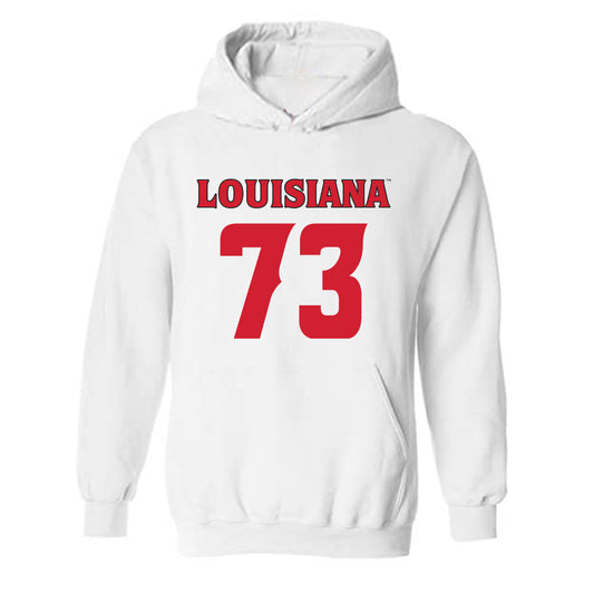 Louisiana - NCAA Football : Jayden McAllister - Sports Shersey Hooded Sweatshirt-0
