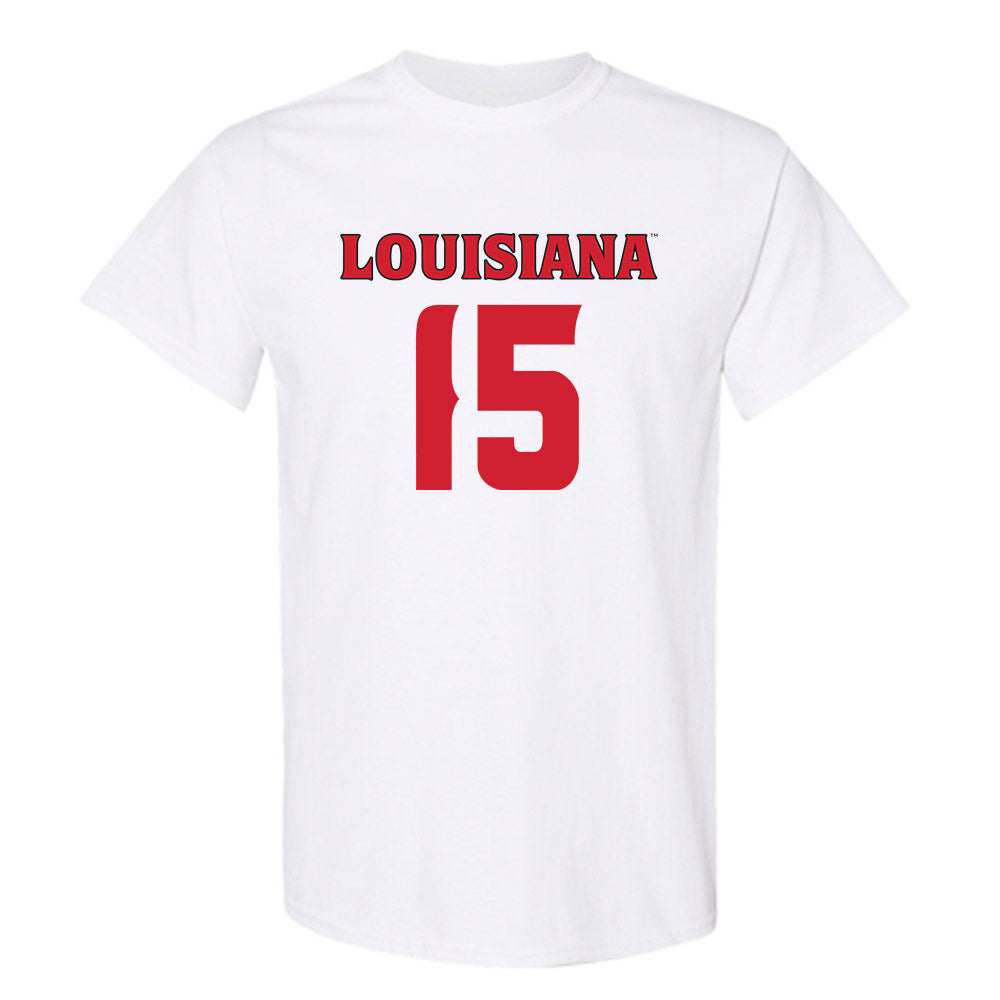 Louisiana - NCAA Football : Jacorian Norris - Sports Shersey T-Shirt-0