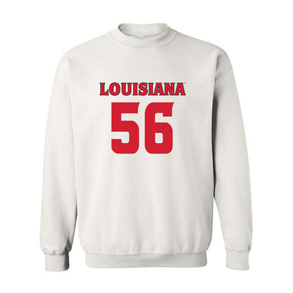 Louisiana - NCAA Football : Korbin Ashmore - Sports Shersey Crewneck Sweatshirt-0