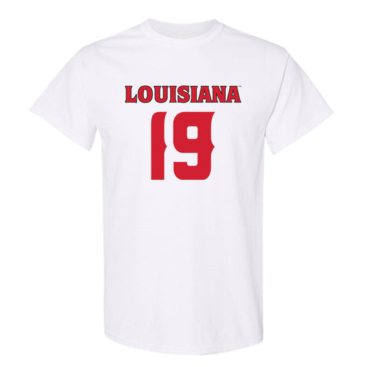 Louisiana - NCAA Football : Cameron Riley - Sports Shersey T-Shirt-0