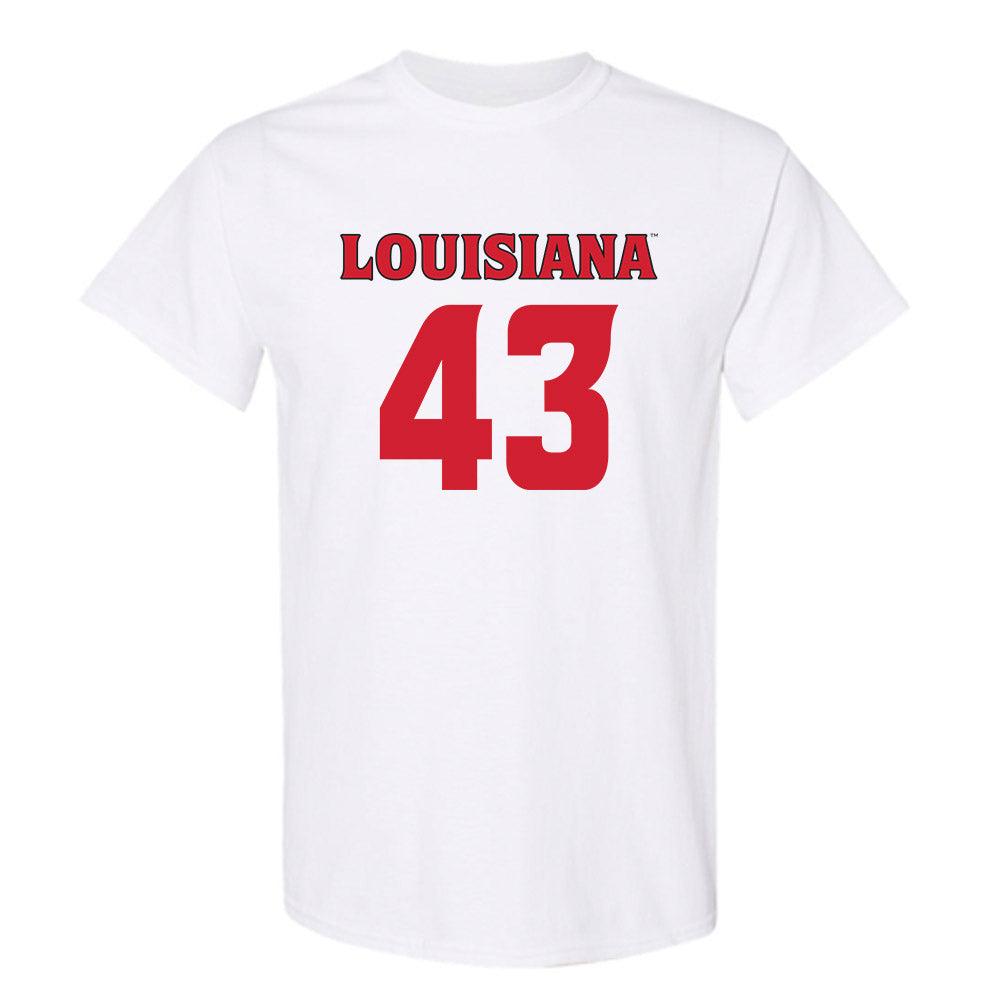 Louisiana - NCAA Football : Aiden Falgout - Sports Shersey T-Shirt-0