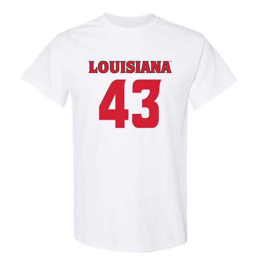 Louisiana - NCAA Football : Aiden Falgout - Sports Shersey T-Shirt-0
