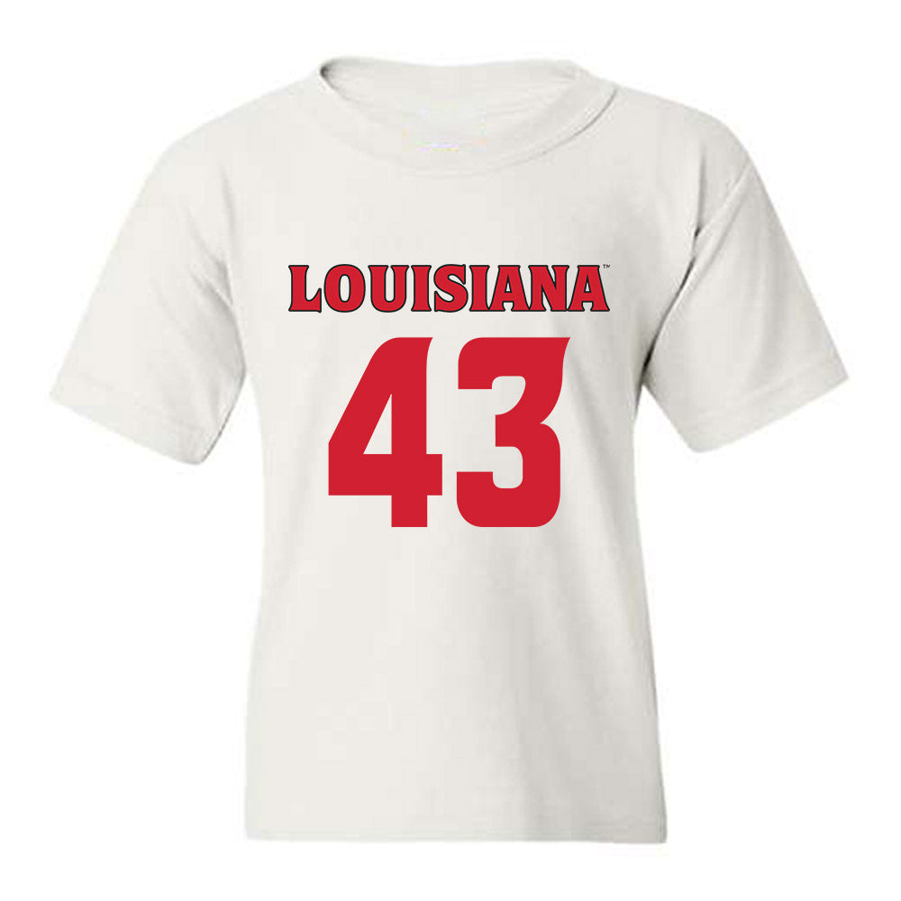 Louisiana - NCAA Football : Aiden Falgout - Sports Shersey Youth T-Shirt-0