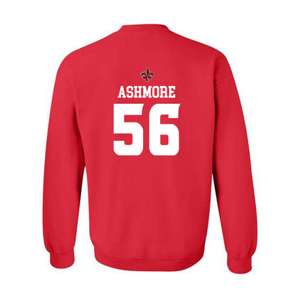 Louisiana - NCAA Football : Korbin Ashmore - Sports Shersey Crewneck Sweatshirt-1