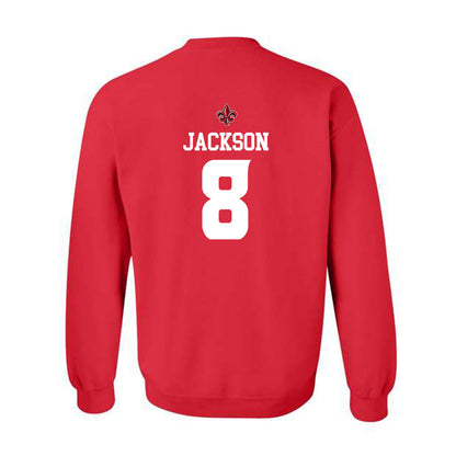 Louisiana - NCAA Football : Kody Jackson - Sports Shersey Crewneck Sweatshirt-1