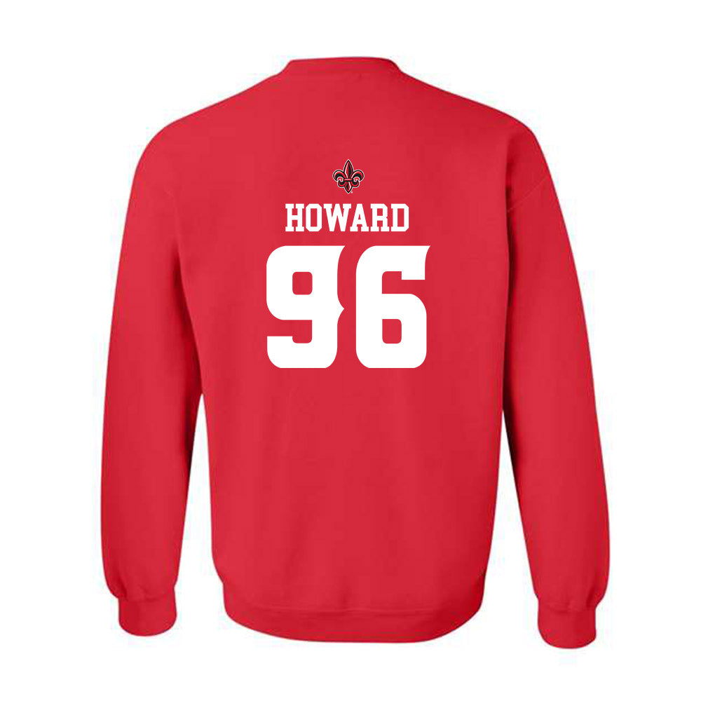 Louisiana - NCAA Football : Chase Howard - Sports Shersey Crewneck Sweatshirt-1