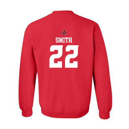 Louisiana - NCAA Football : darrell smith - Sports Shersey Crewneck Sweatshirt-1
