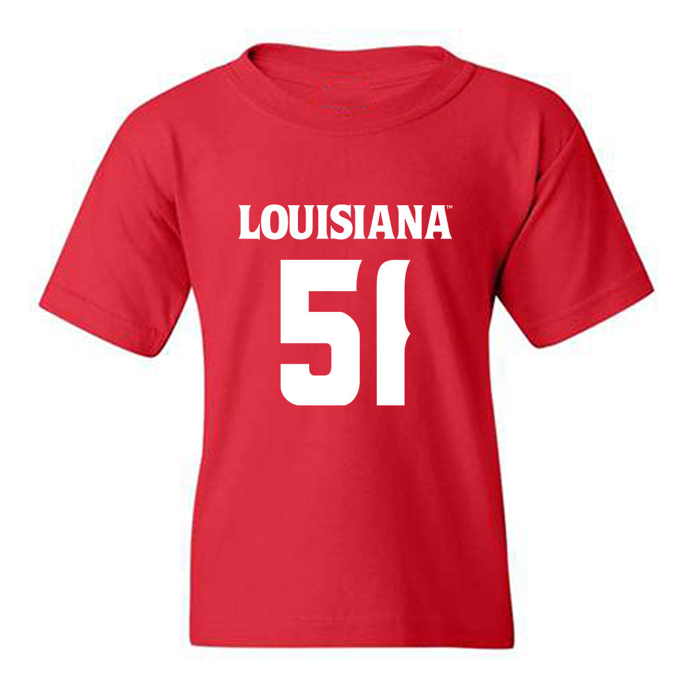 Louisiana - NCAA Football : Hayden Darbonne - Sports Shersey Youth T-Shirt-0