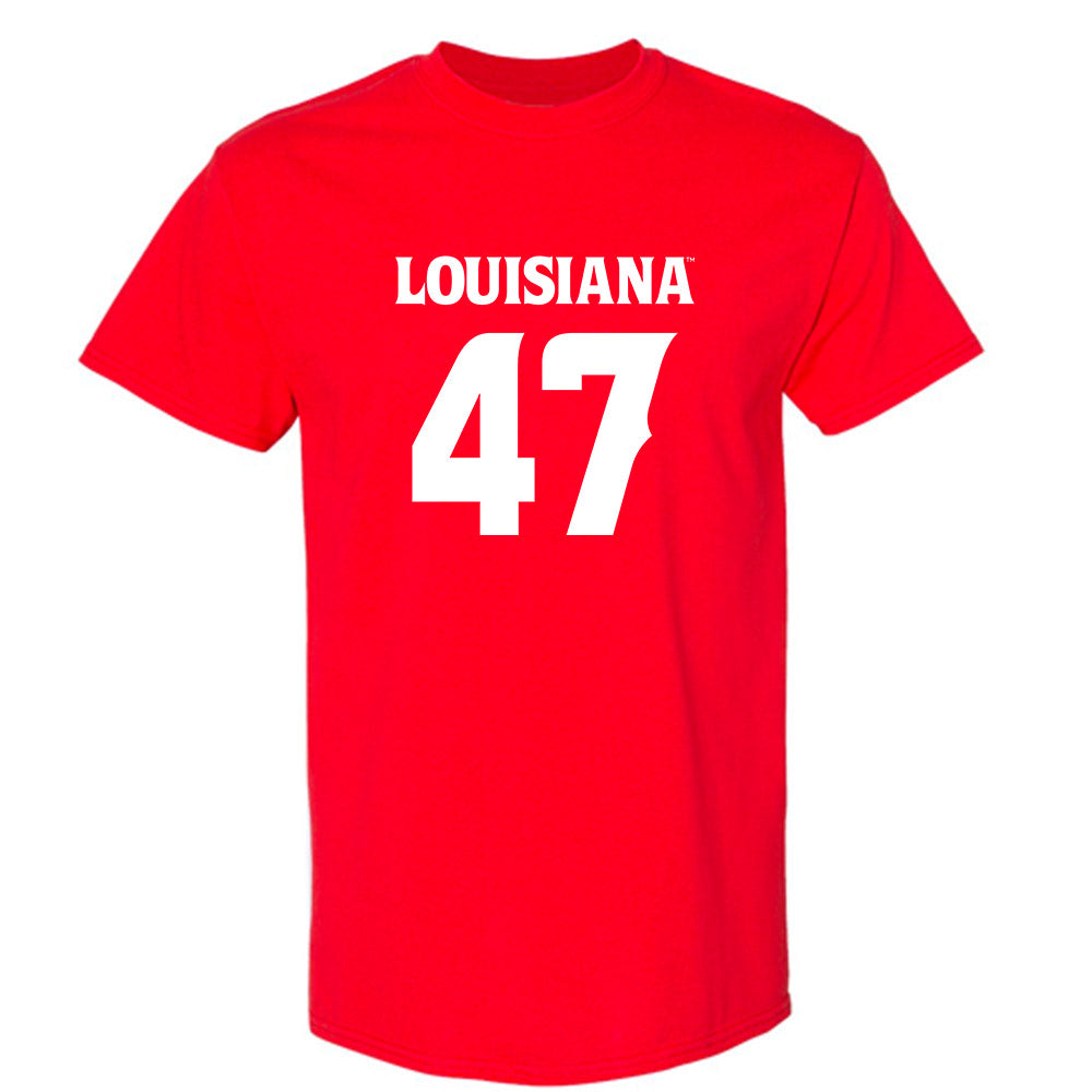 Louisiana - NCAA Football : Maurice Brown Jr - Sports Shersey T-Shirt-0