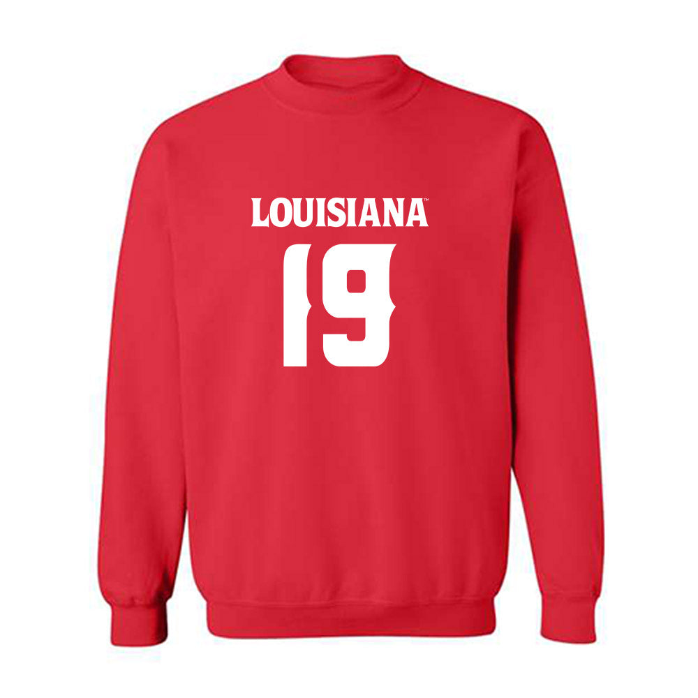 Louisiana - NCAA Football : Cameron Riley - Sports Shersey Crewneck Sweatshirt-0