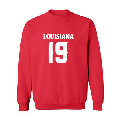 Louisiana - NCAA Football : Cameron Riley - Sports Shersey Crewneck Sweatshirt-0