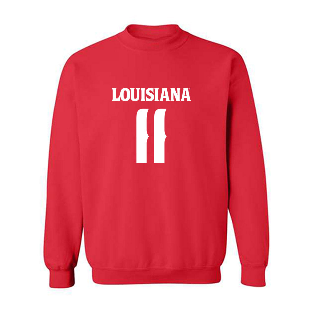 Louisiana - NCAA Football : Daniel Beale - Sports Shersey Crewneck Sweatshirt-0