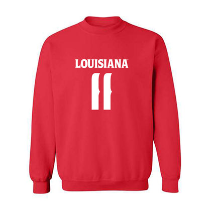 Louisiana - NCAA Football : Daniel Beale - Sports Shersey Crewneck Sweatshirt-0