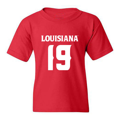 Louisiana - NCAA Football : Cameron Riley - Sports Shersey Youth T-Shirt-0