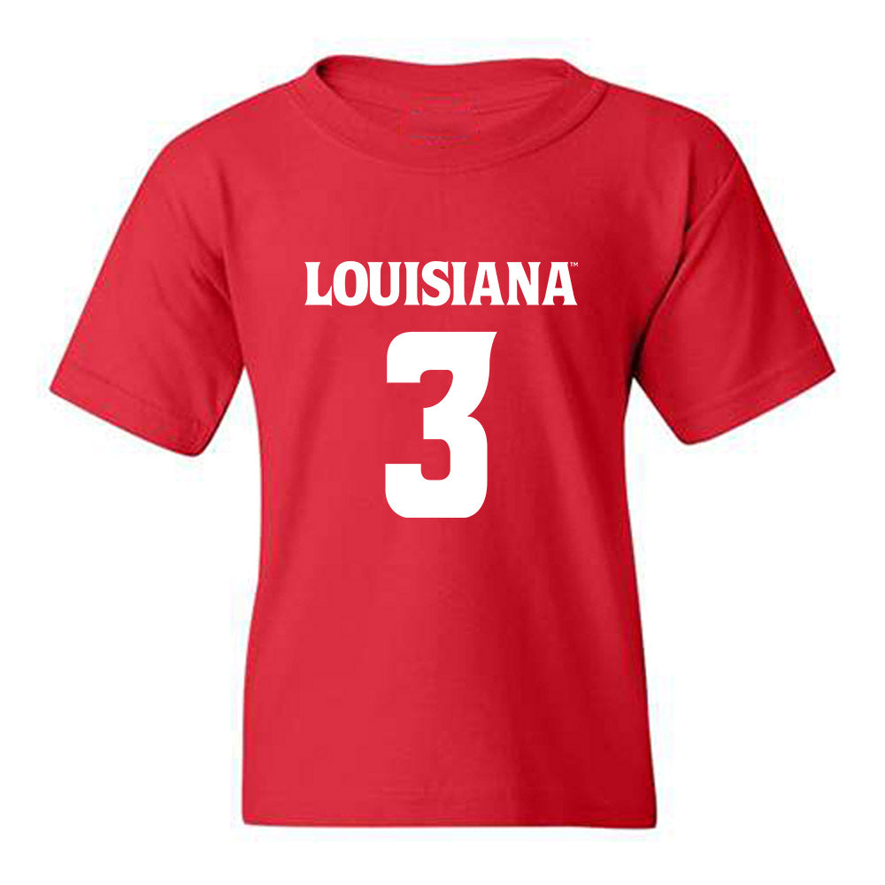 Louisiana - NCAA Football : Jaden Dugger - Sports Shersey Youth T-Shirt-0