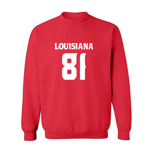 Louisiana - NCAA Football : Jaiden Smith - Sports Shersey Crewneck Sweatshirt-0