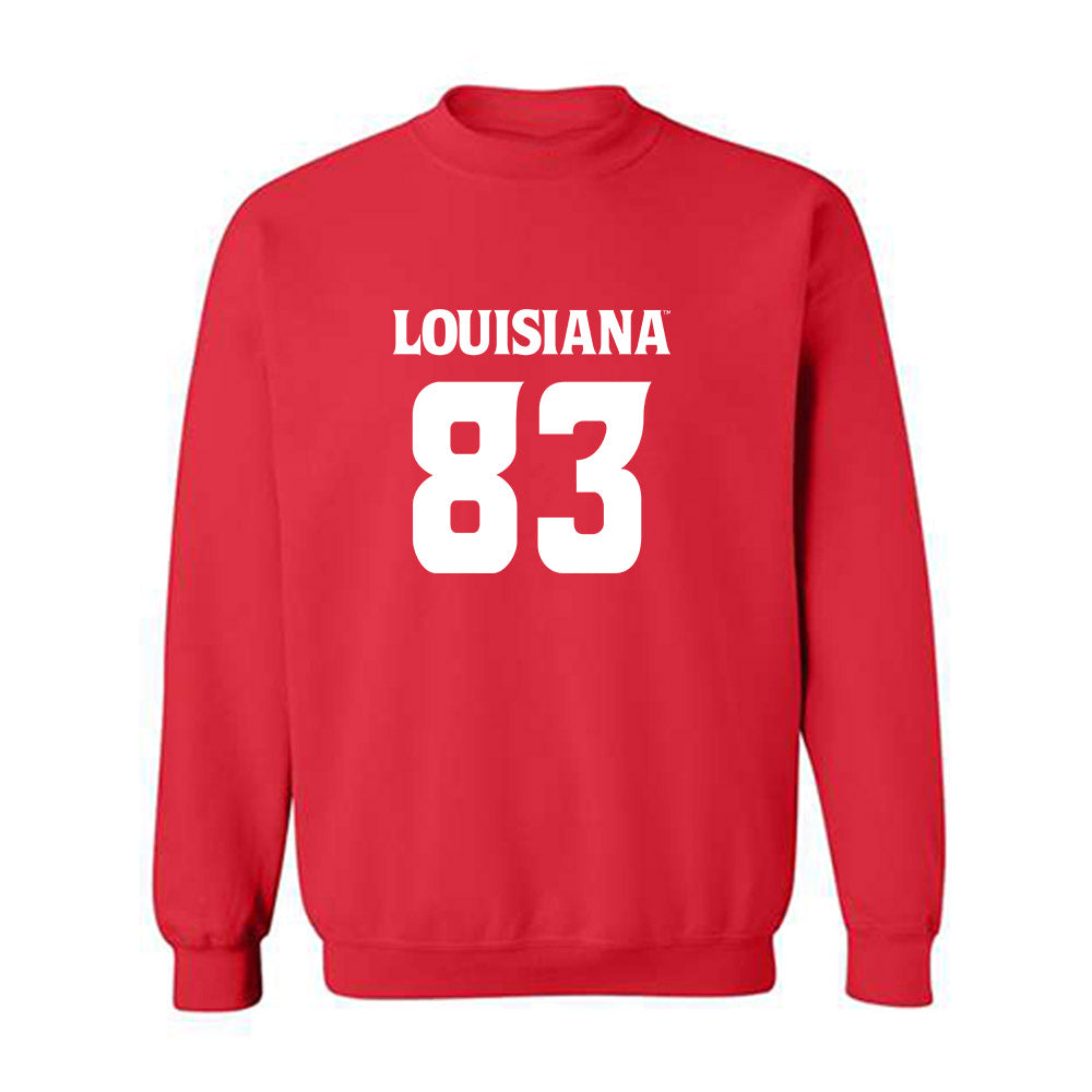 Louisiana - NCAA Football : Brock Chappell - Sports Shersey Crewneck Sweatshirt-0