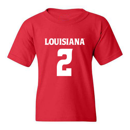 Louisiana - NCAA Football : Lunch Winfield - Youth T-Shirt