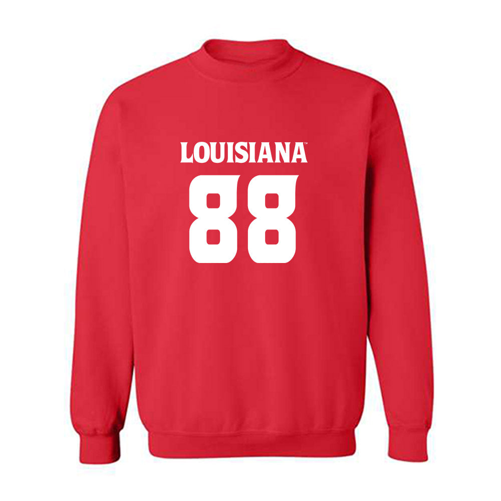Louisiana - NCAA Football : Caden Jensen - Crewneck Sweatshirt Replica Shersey