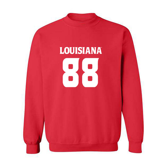 Louisiana - NCAA Football : Caden Jensen - Crewneck Sweatshirt Replica Shersey