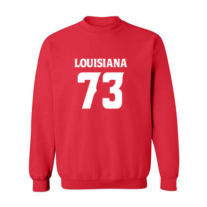Louisiana - NCAA Football : Jayden McAllister - Sports Shersey Crewneck Sweatshirt-0