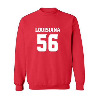 Louisiana - NCAA Football : Korbin Ashmore - Sports Shersey Crewneck Sweatshirt-0