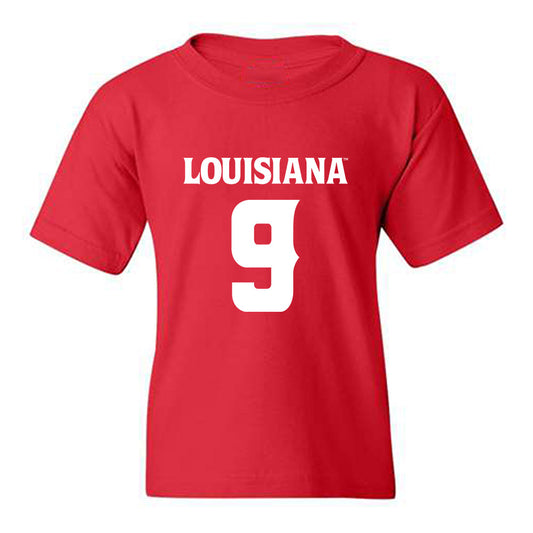 Louisiana - NCAA Football : Trenton Chaney - Sports Shersey Youth T-Shirt-0