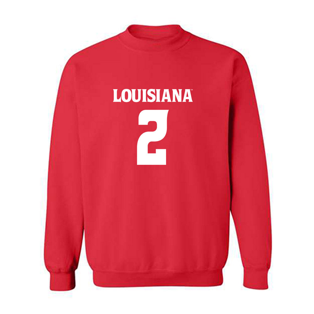 Louisiana - NCAA Football : Lunch Winfield - Crewneck Sweatshirt