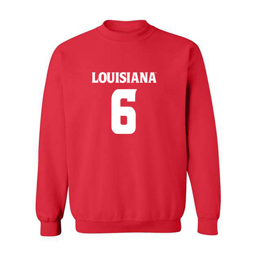 Louisiana - NCAA Football : Shelton Sampson - Sports Shersey Crewneck Sweatshirt-0