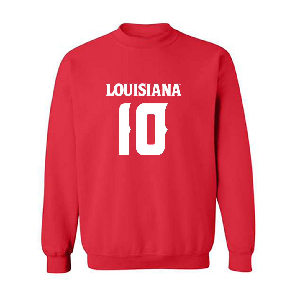 Louisiana - NCAA Football : Russell Babineaux - Sports Shersey Crewneck Sweatshirt-0