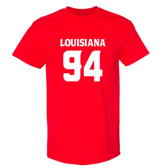 Louisiana - NCAA Football : Timahj Jones - Sports Shersey T-Shirt-0