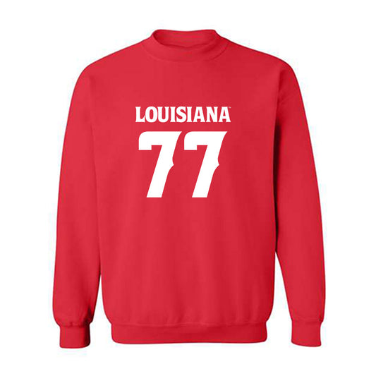 Louisiana - NCAA Football : Jakoby Isom - Sports Shersey Crewneck Sweatshirt-0