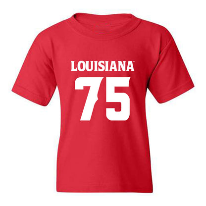 Louisiana - NCAA Football : Kaden Moreau - Sports Shersey Youth T-Shirt