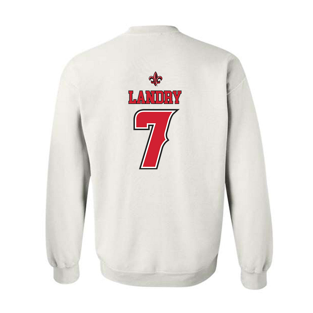 Louisiana - NCAA Men's Basketball : Christian Landry - Crewneck Sweatshirt