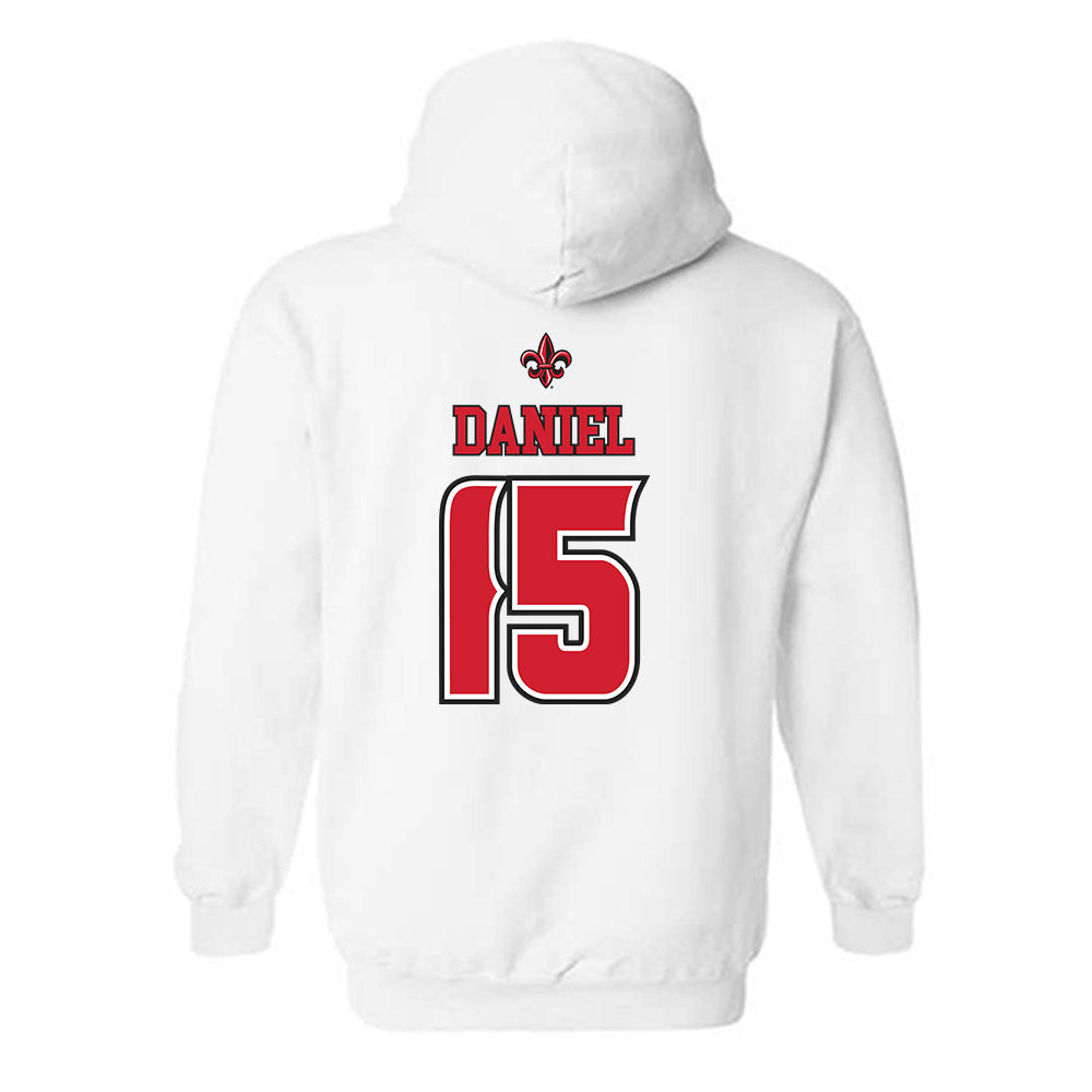Louisiana - NCAA Women's Basketball : Imani Daniel - Replica Shersey Hooded Sweatshirt-1