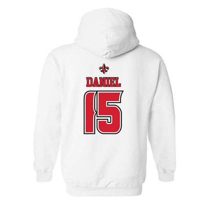 Louisiana - NCAA Women's Basketball : Imani Daniel - Replica Shersey Hooded Sweatshirt-1