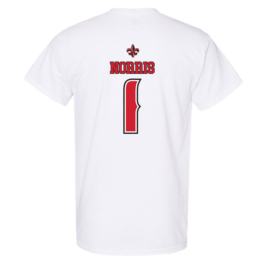 Louisiana - NCAA Women's Basketball : Kahlen Norris - Replica Shersey T-Shirt-1