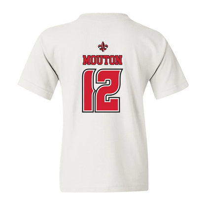 Louisiana - NCAA Men's Basketball : Michael Mouton - Replica Shersey Youth T-Shirt-1