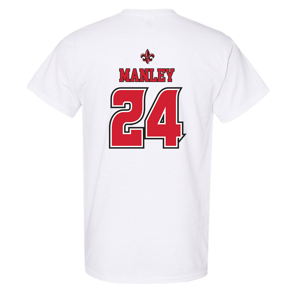 Louisiana - NCAA Women's Basketball : Mikaylah Manley - Replica Shersey T-Shirt-1