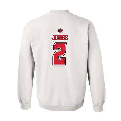 Louisiana - NCAA Men's Basketball : Todd Jones - Replica Shersey Crewneck Sweatshirt-1