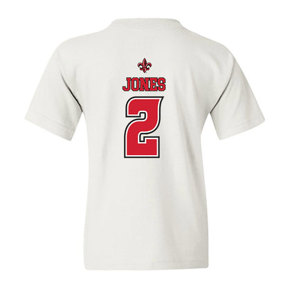 Louisiana - NCAA Men's Basketball : Todd Jones - Replica Shersey Youth T-Shirt-1