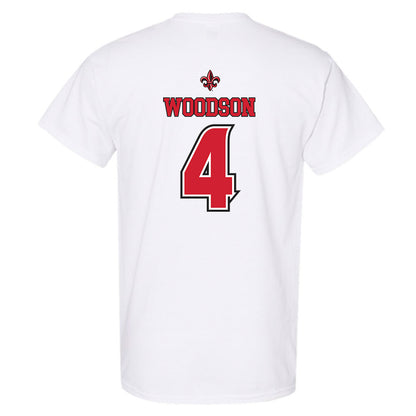 Louisiana - NCAA Men's Basketball : Dariyus Woodson - Replica Shersey T-Shirt-1