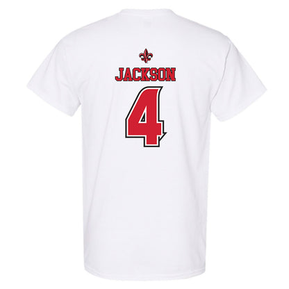 Louisiana - NCAA Women's Basketball : Jazmyne Jackson - Replica Shersey T-Shirt-1