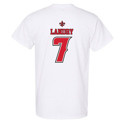 Louisiana - NCAA Men's Basketball : Christian Landry - T-Shirt