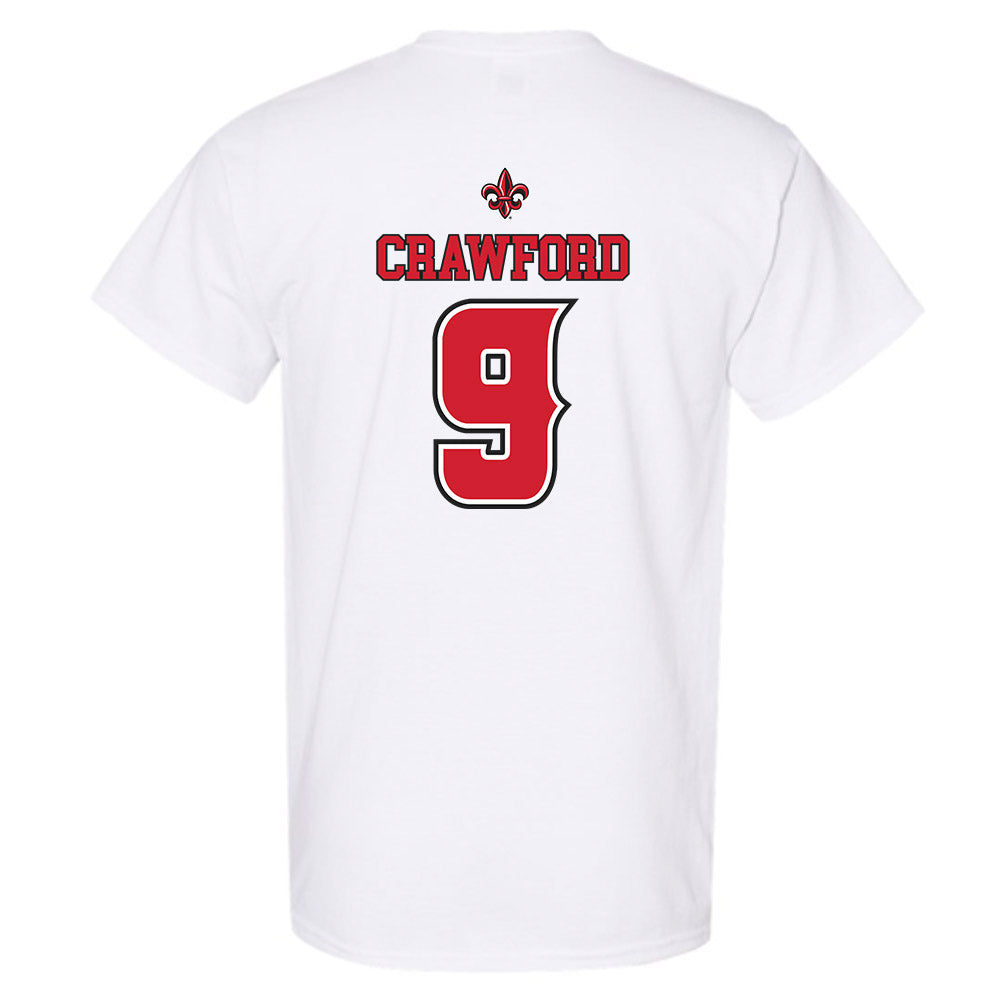 Louisiana - NCAA Men's Basketball : Isaiah Crawford - Replica Shersey T-Shirt